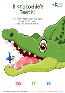 A Crocodile's Teeth Worksheet